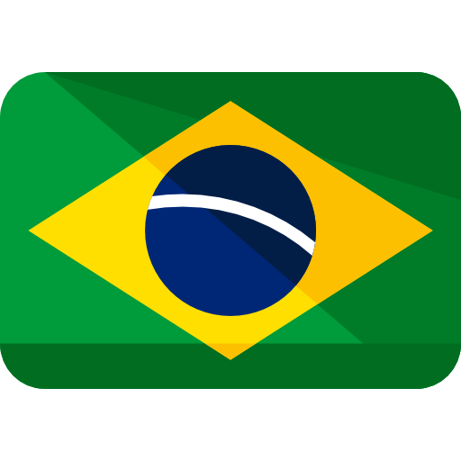 ícone da bandeira do Brasil