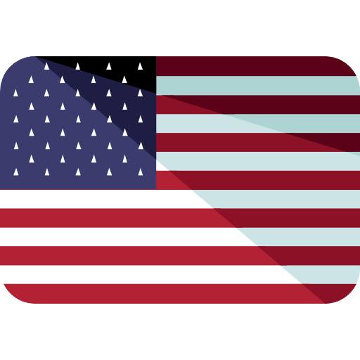 ícone da bandeira do Estados Unidos