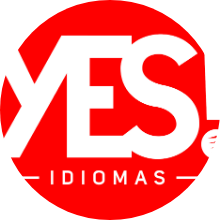 Logotipo da escola de idiomas Yes!